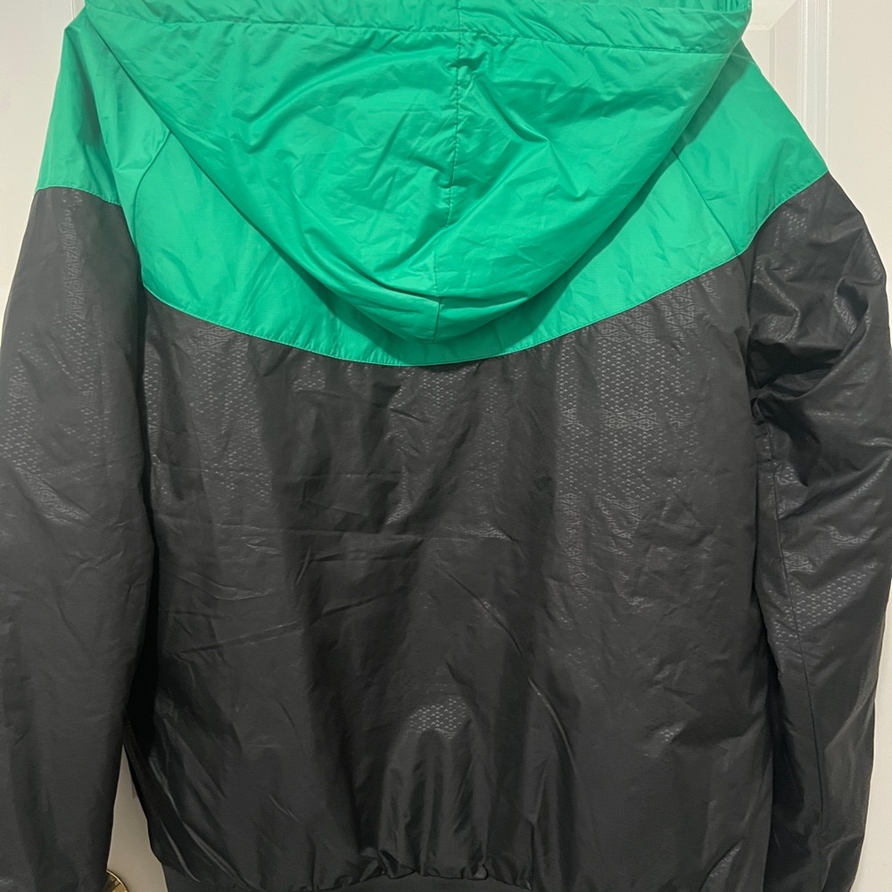 Nike Emerald and Black Hooded Jacket - Picture 7 of 8
